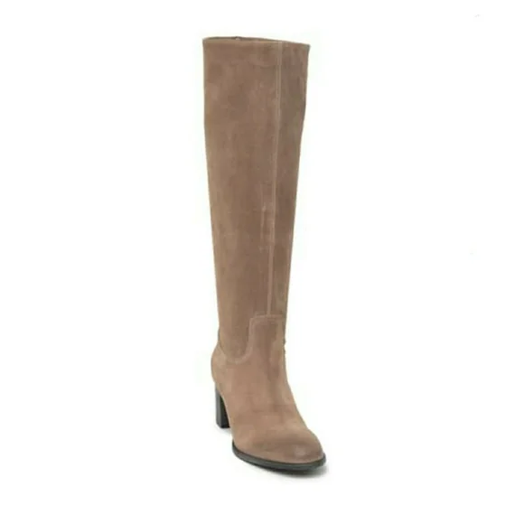 Chic Free People Italian Suede Slouch Boots - Picture 4 of 9